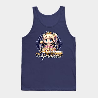 Popcorn Lover and Princess of Popcorns Tank Top